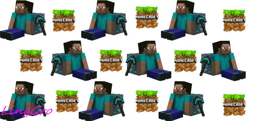 pixel gaming cup wrap