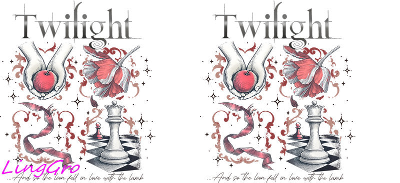 dark romance tumbler decal