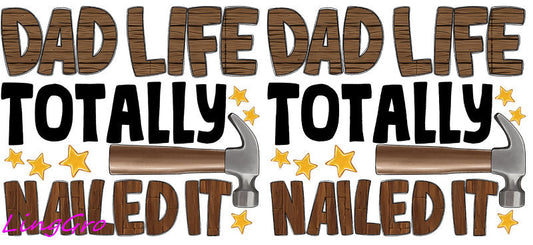 father tumbler decal