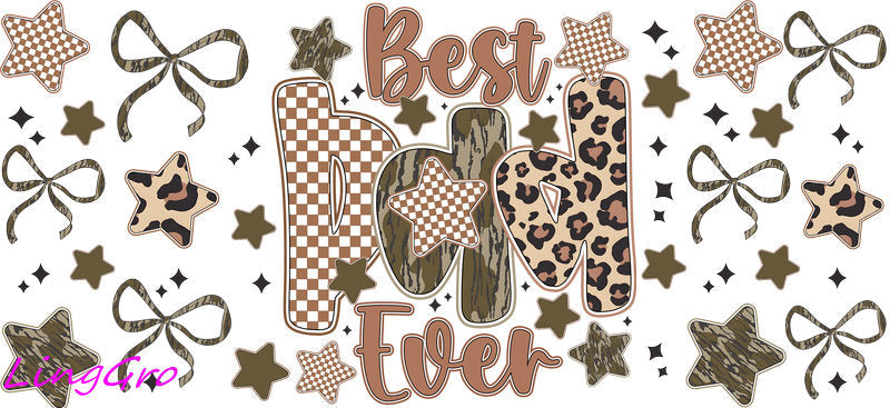 dad quote cup wrap