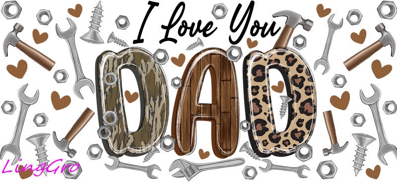 dad gift cup wrap
