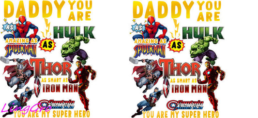 superhero dad cup wrap