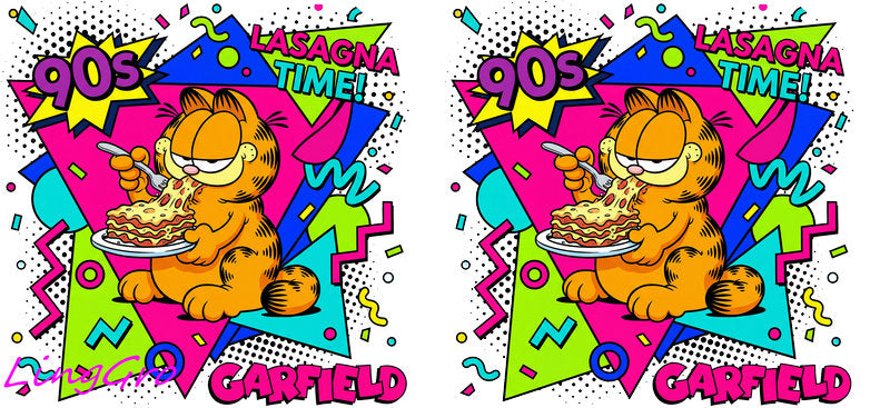 lazy cat tumbler decal