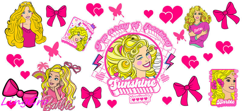 girly tumbler decal