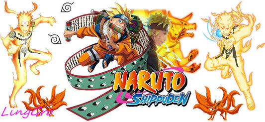 anime ninja cup wrap