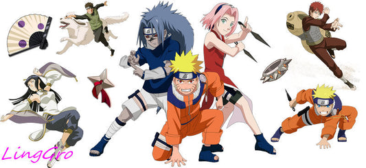 anime ninja cup wrap