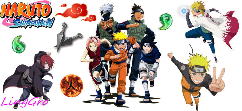 anime ninja cup wrap