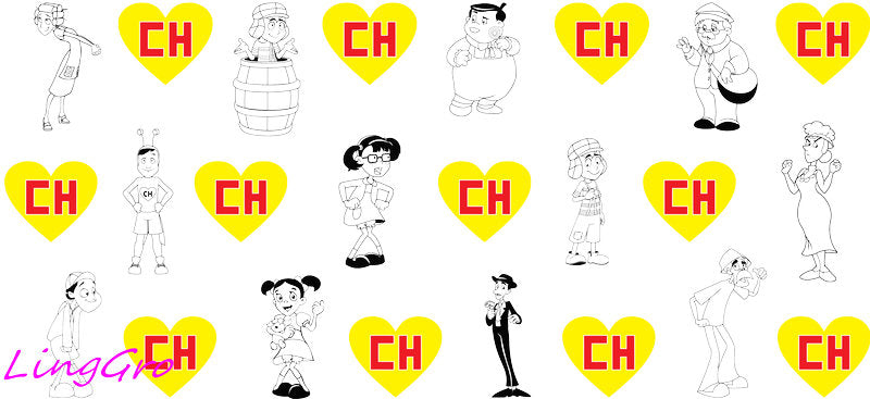 el chavo tumbler wrap