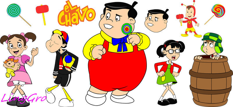 chavo del 8 tumbler decal