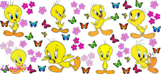 looney tunes cup wrap