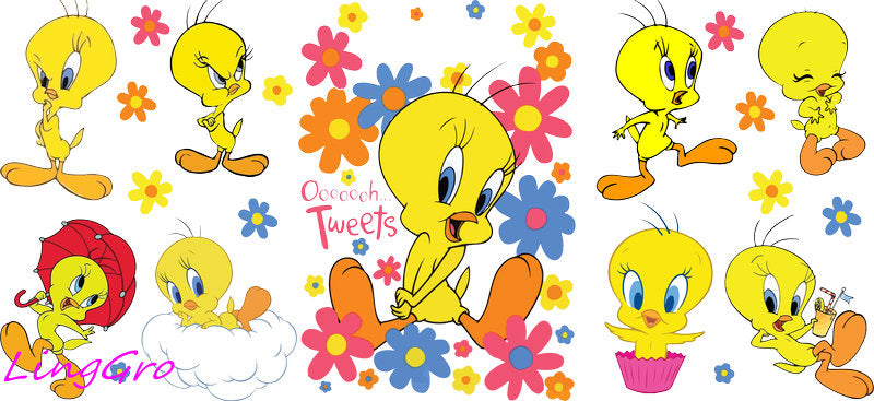 daffy duck tumbler decal