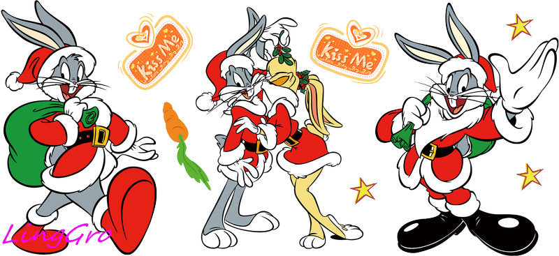 looney tunes cup wrap
