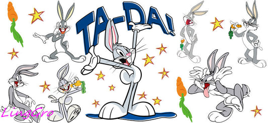 looney tunes cup wrap