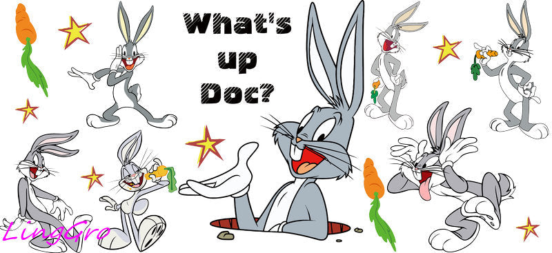 bugs bunny tumbler decal