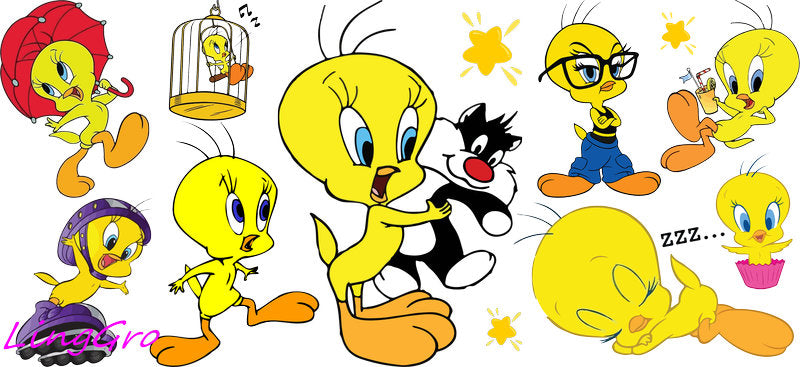 classic cartoon tumbler wrap