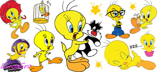 classic cartoon tumbler wrap