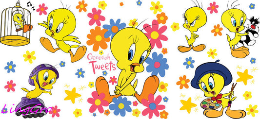 looney tunes tumbler wrap